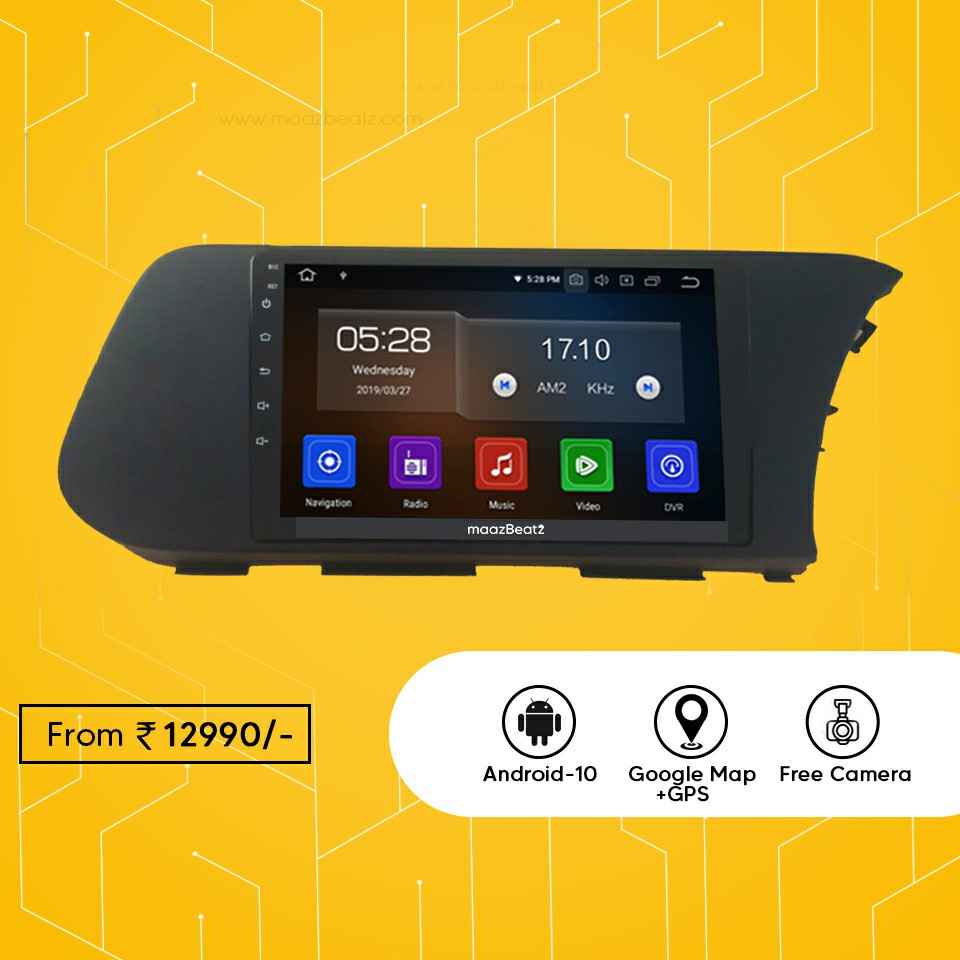 Jf Sound Car Audio System Maßgeschneidertes Autoradio Hyundai I20 Android DAB GPS Bluetooth WiFi USB Full Hd Touchscreen Display 9” 